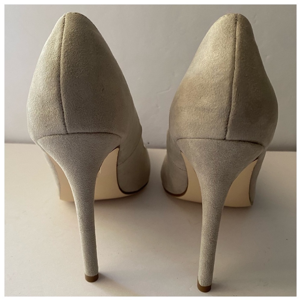 Just Fab Cleonia Faux Suede Stiletto Heels - Picture 10 of 13